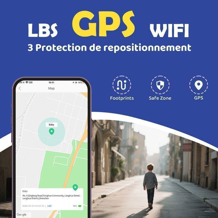 Smartwatch 4G per bambini, con funzioni di videochiamata, GPS, SOS, chat, sveglia, giochi, fotocamera, modalità elegante e regalo perfetto per ragazzi e ragazze.