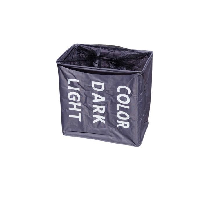 Cestas de ropa - Oferta de lavandería - Poliéster - 34 x 54 x 53 cm - Gris