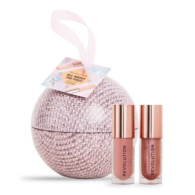 Makeup Revolution All About The Pout Lip Gavesett Lipgloss-sett 1 enhet 1 enhet