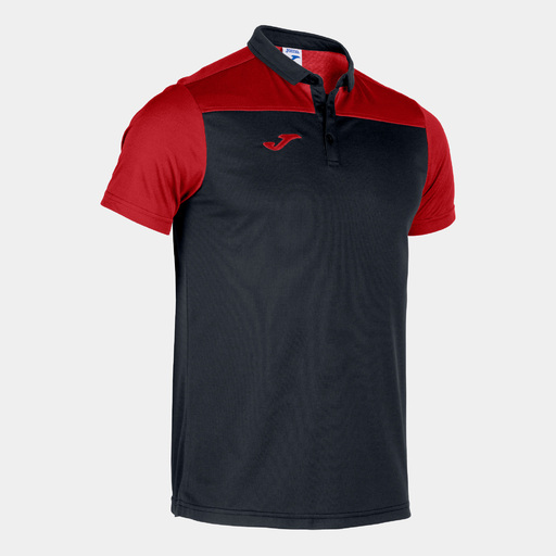  Polo Manga Corta Joma Hobby Ii Negro Rojo
