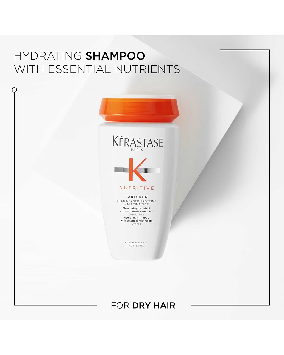 KÉRASTASE NUTRITIVE BAIN SATIN MAIGS MITRINOŠS ŠAMPŪNS SAUSIEM MATIEM