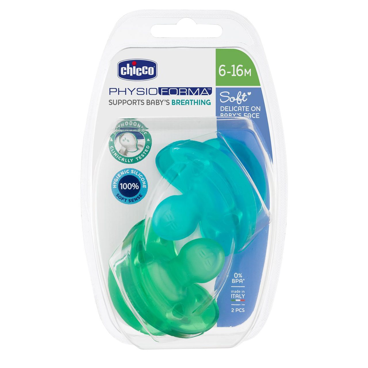 Chupete PhysioForma Soft 6m-16m 2ud