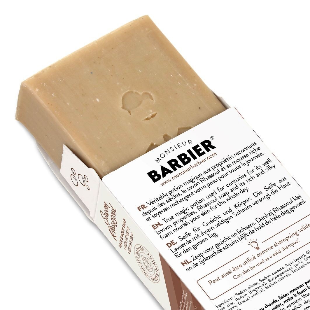 Monsieur Barbier Savon surgras visage et corps - RHASSOUL KITCHEN