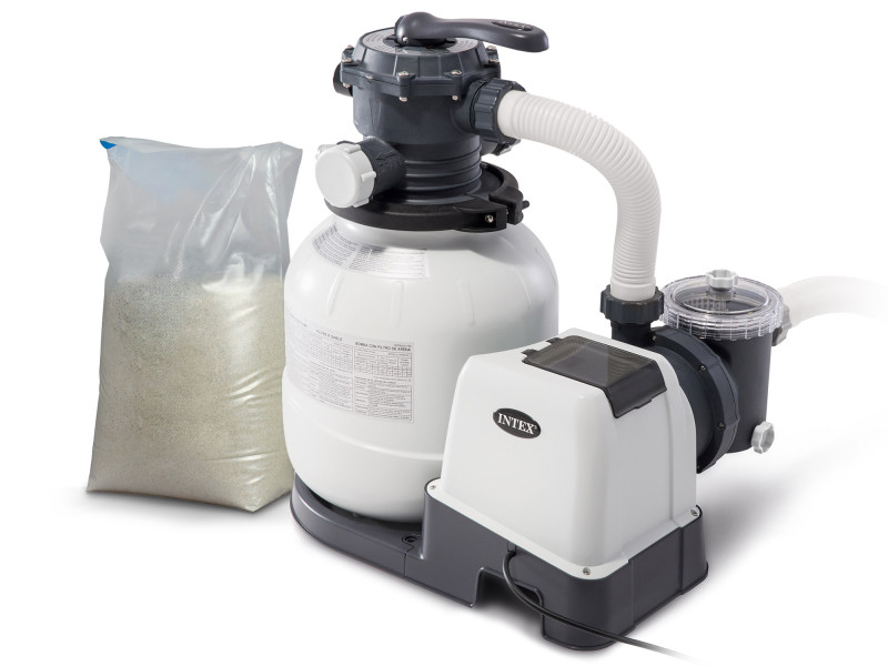 Pompa filtrująca piaskowa Intex 7900 l/h   piasek 25kg