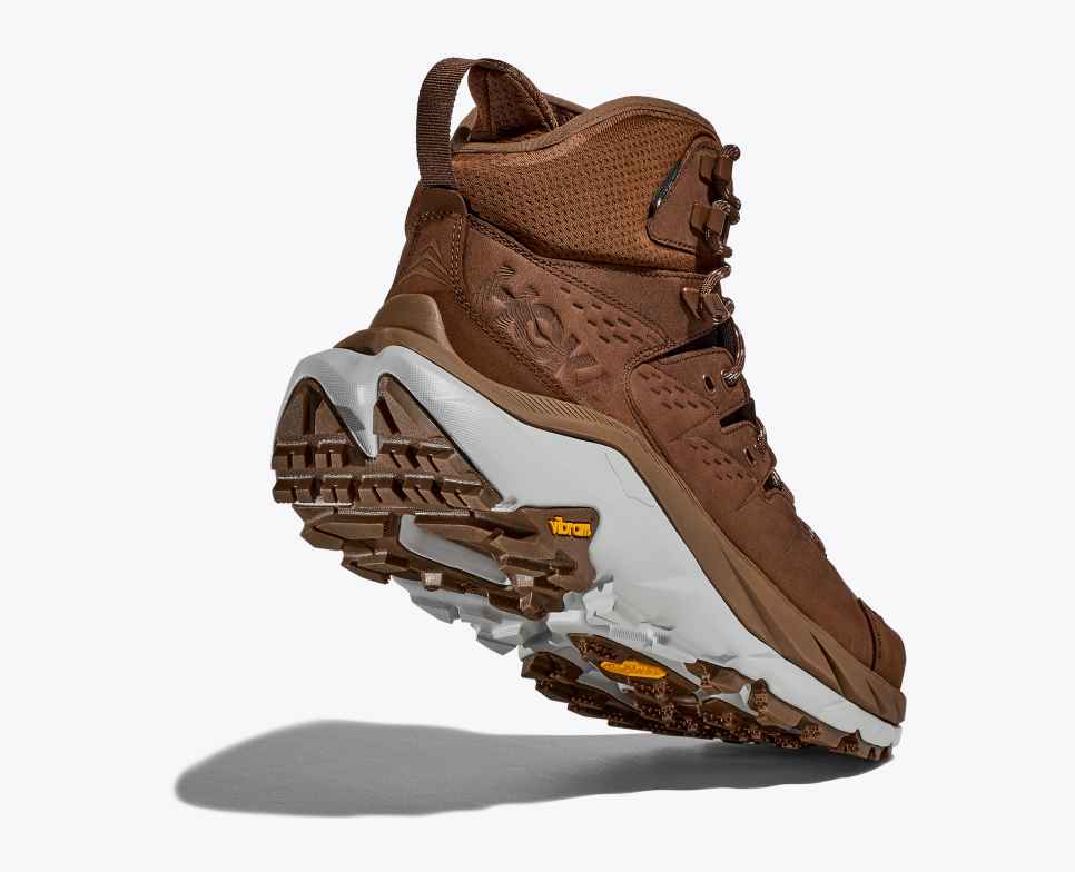 HOKA Kaha 2 GORE-TEX Marrone scuro/Nebbia portuale