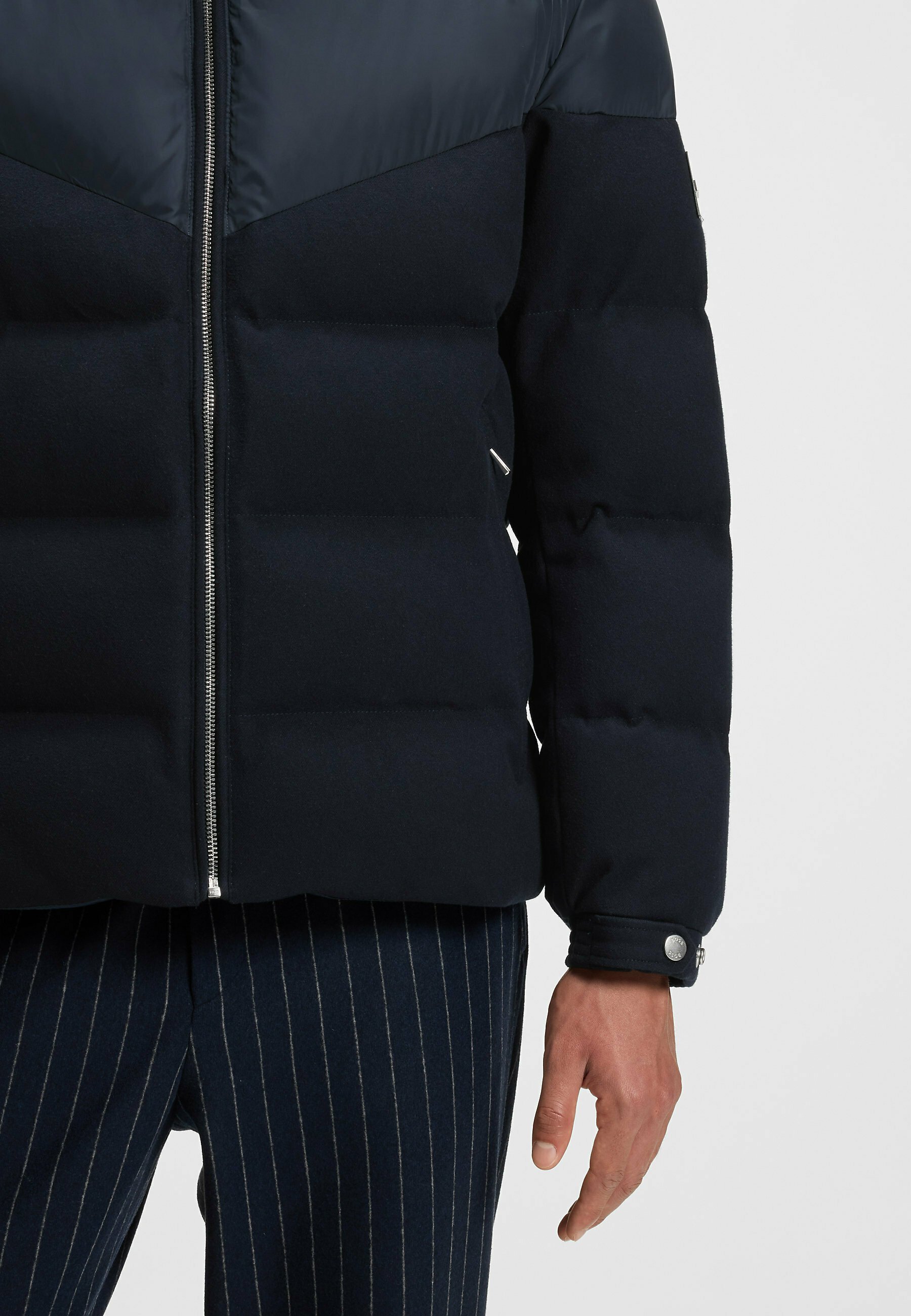 BOSS H-CLANELLO1 - Veste d'hiver - bleu foncé quatre