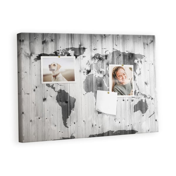 Tablica korkowa 60x40 cm planer   pinezki Organizer