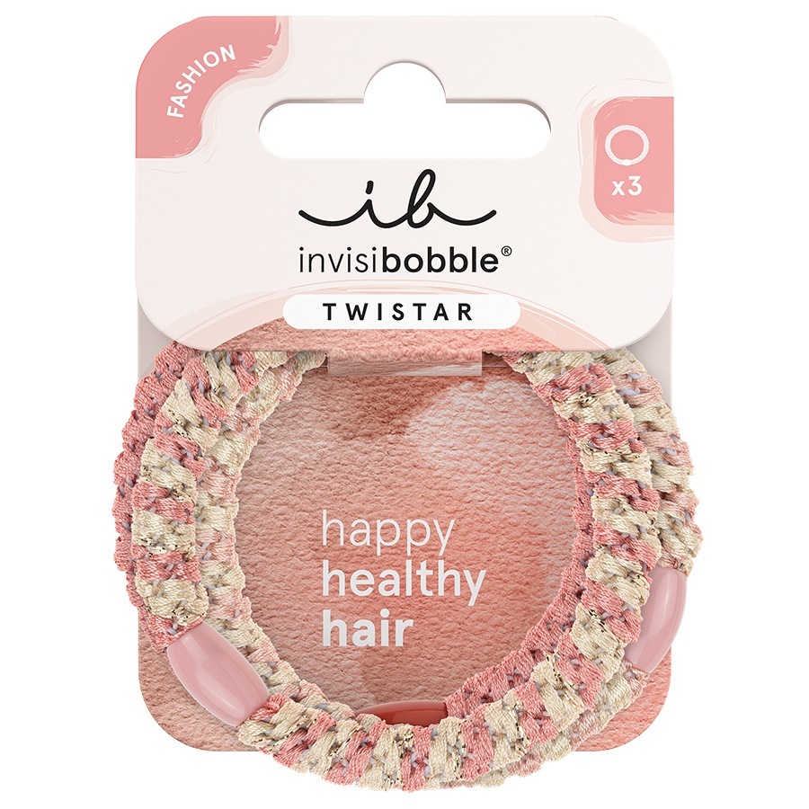 „Invisibobble“ plaukų segtukas „Clipstar Twistar Blush“ kasytės - 1 vnt.