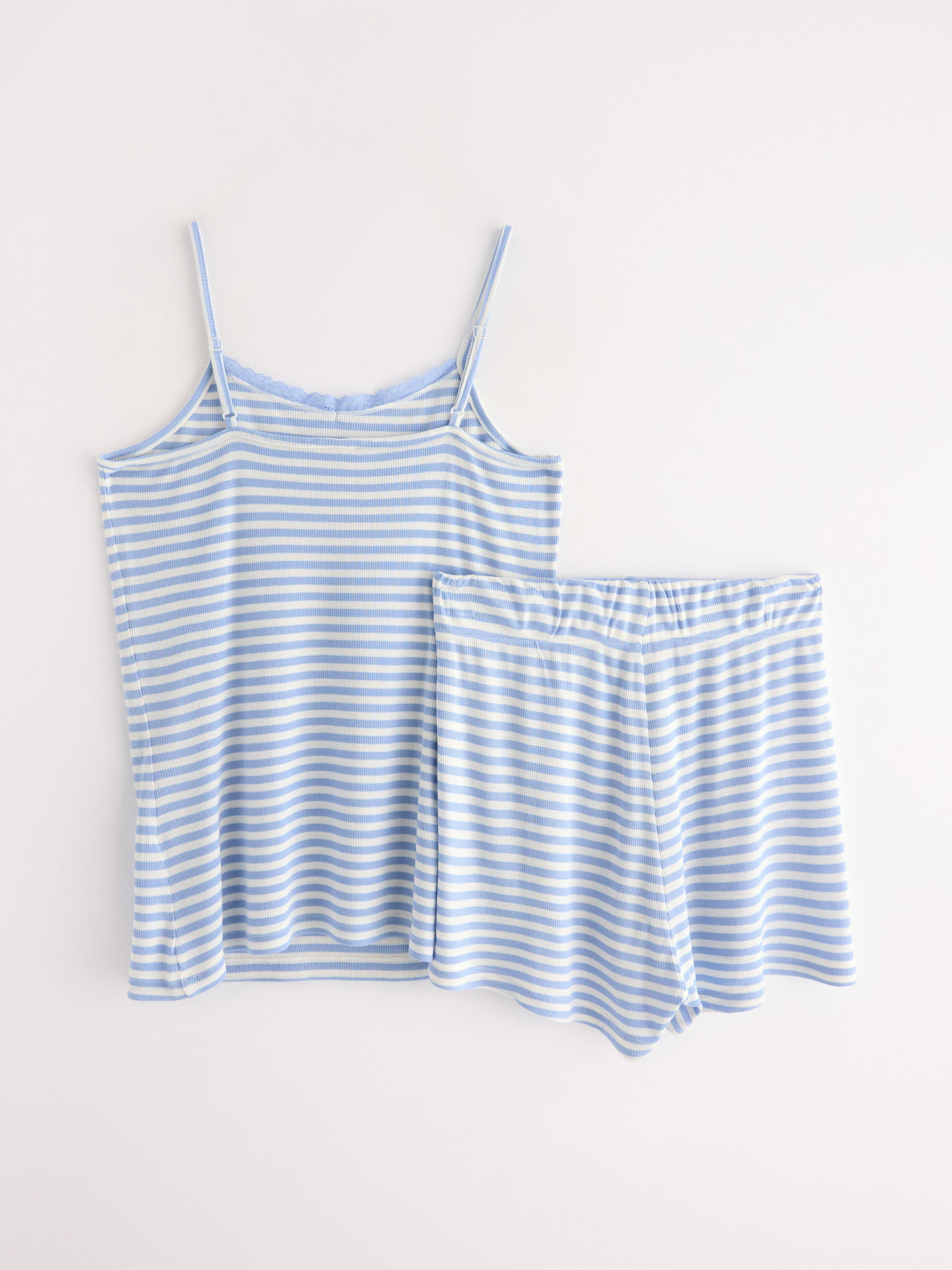 Conjunto de pijama Ribbat azul claro