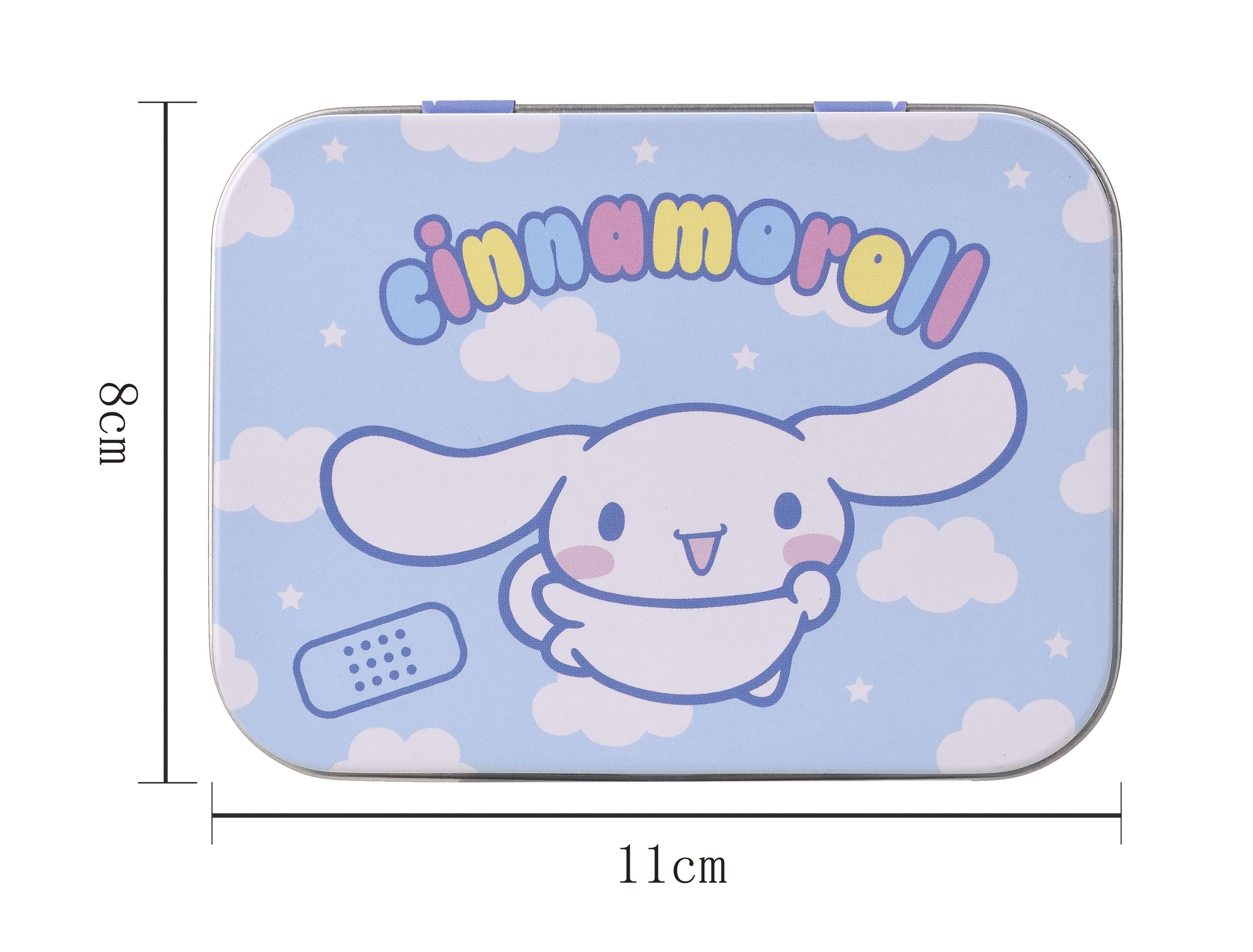 Kovinska škatla Cinnamoroll s povoji Povoji, povoji in lepilni trak