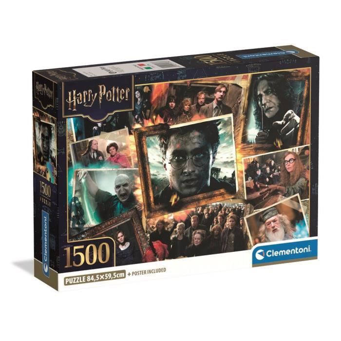 CLEMENTI - Set compatto da 1500 pezzi - Harry Potter