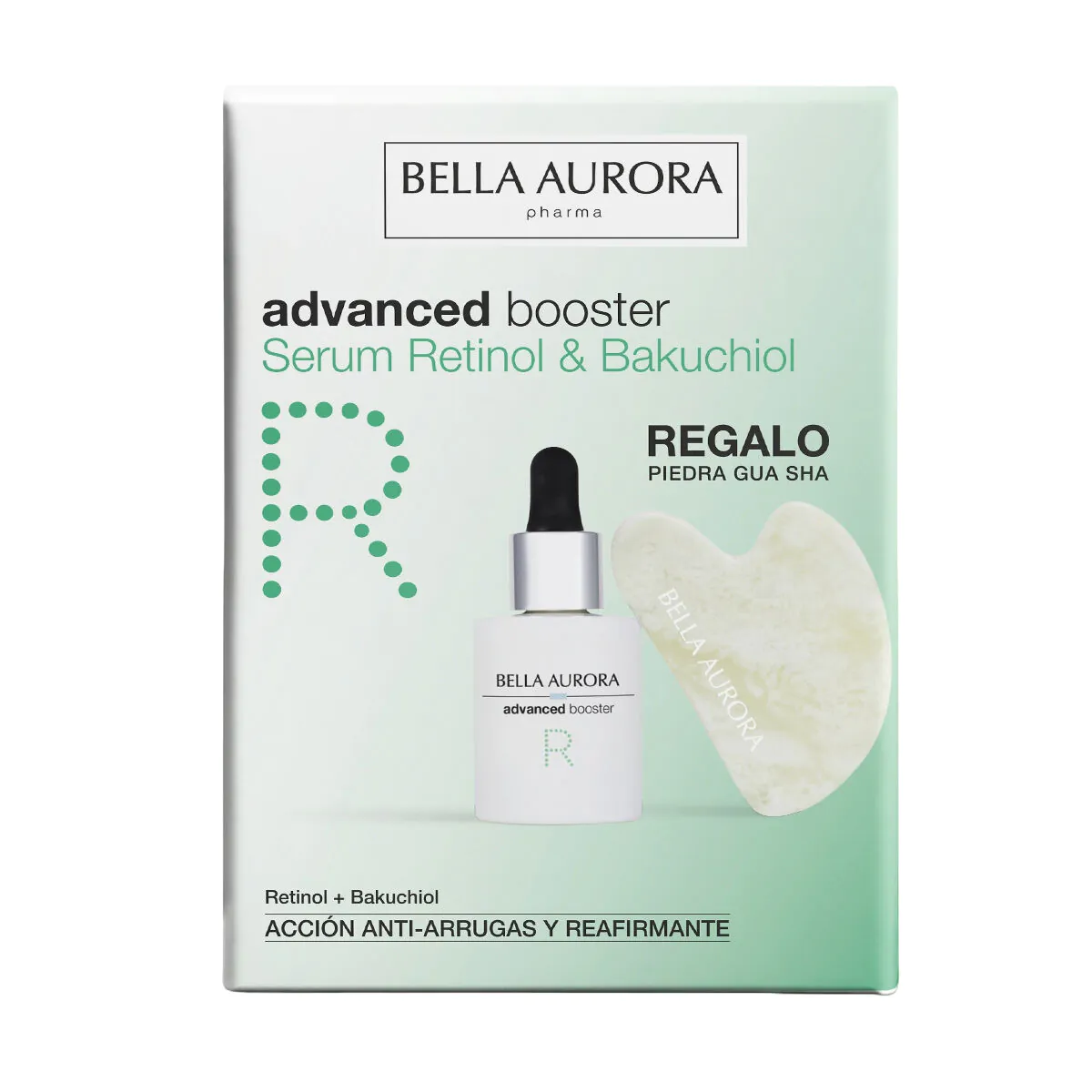 Bella Aurora Advanced Booster Retinol i Bakuchiol 30ml + Kamień Gua Sha