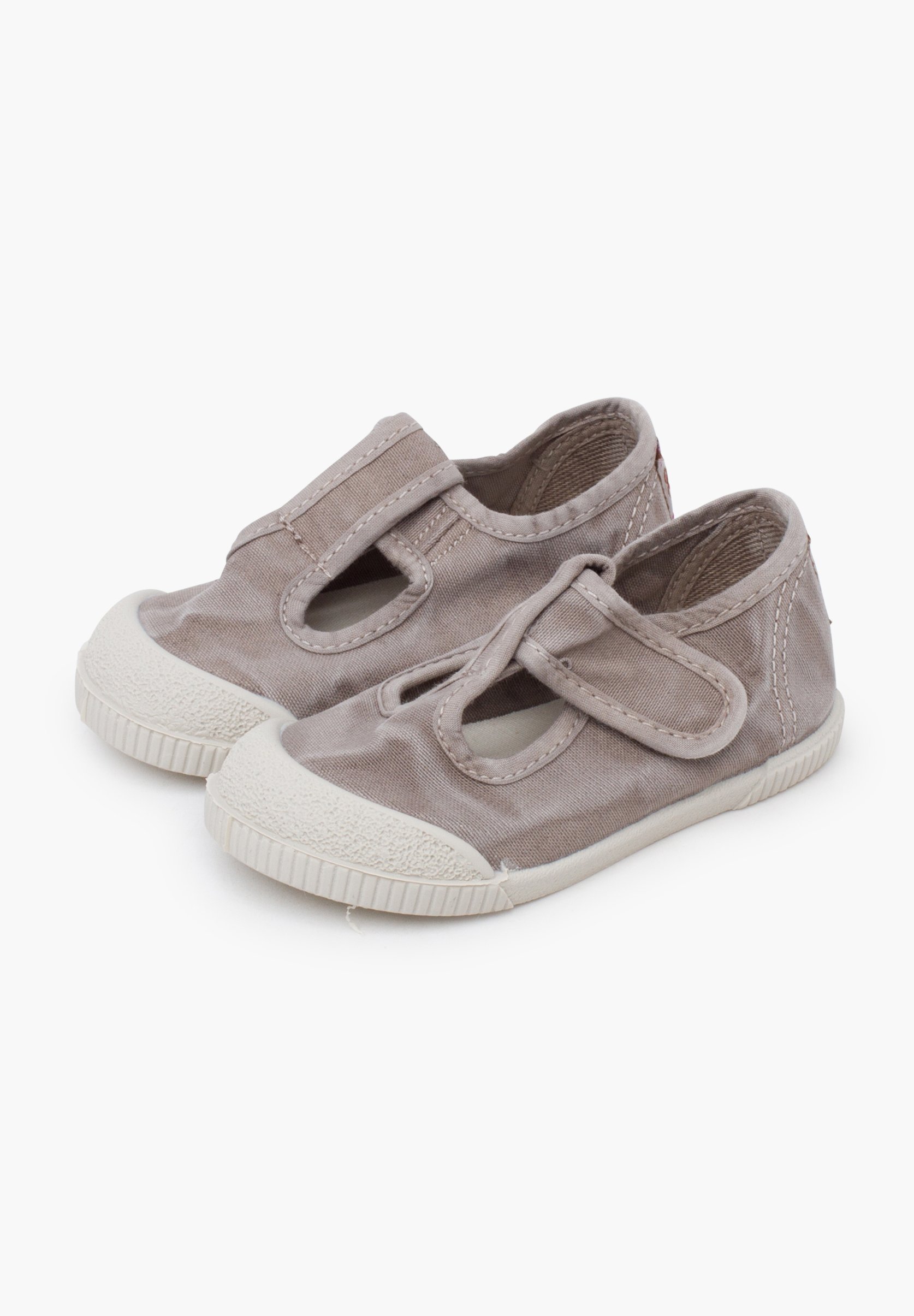 Pisamonas PEPITOS PUNTERA BAREFOOT LAVADA - Chaussons bébé - gris