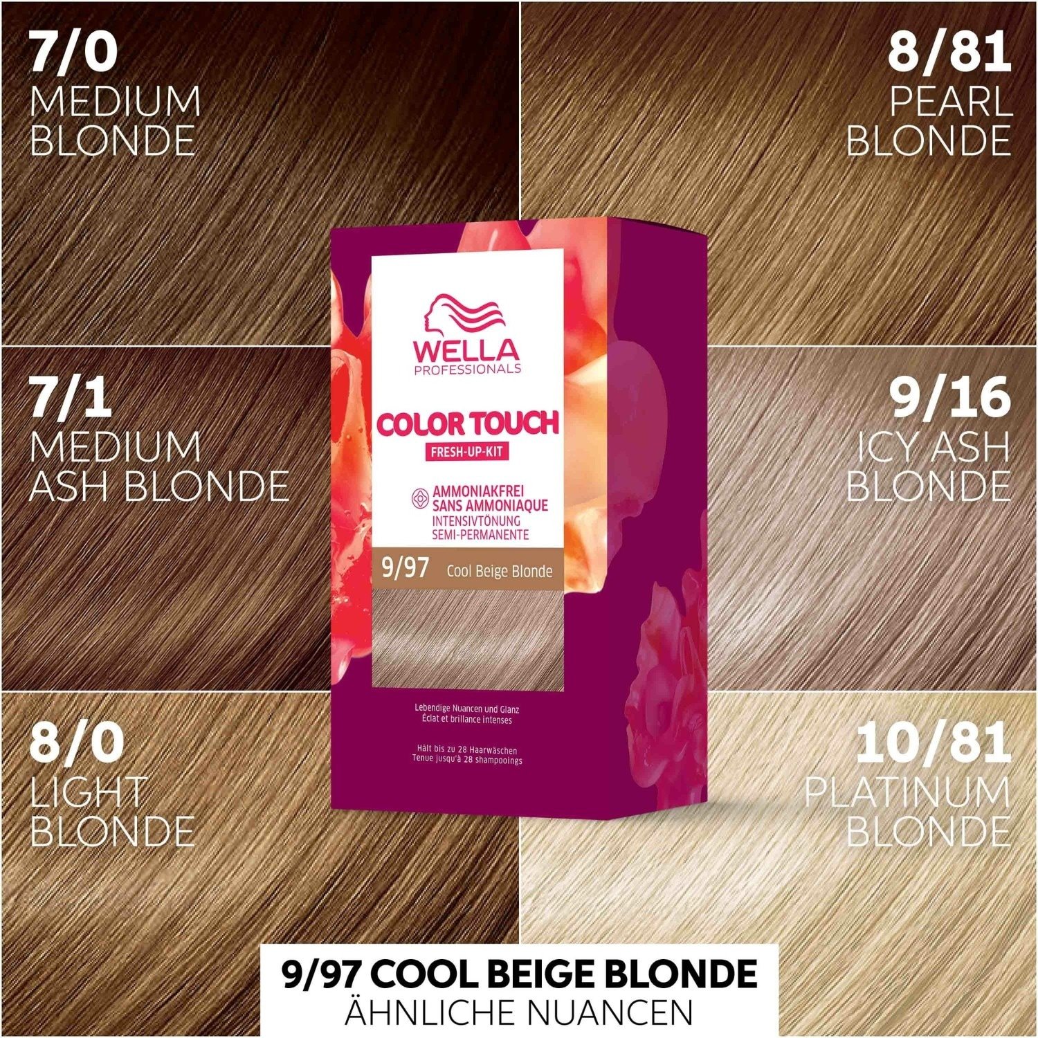 „Wella Professionals“ plaukų spalvos atnaujinimo rinkinys – 130 ml