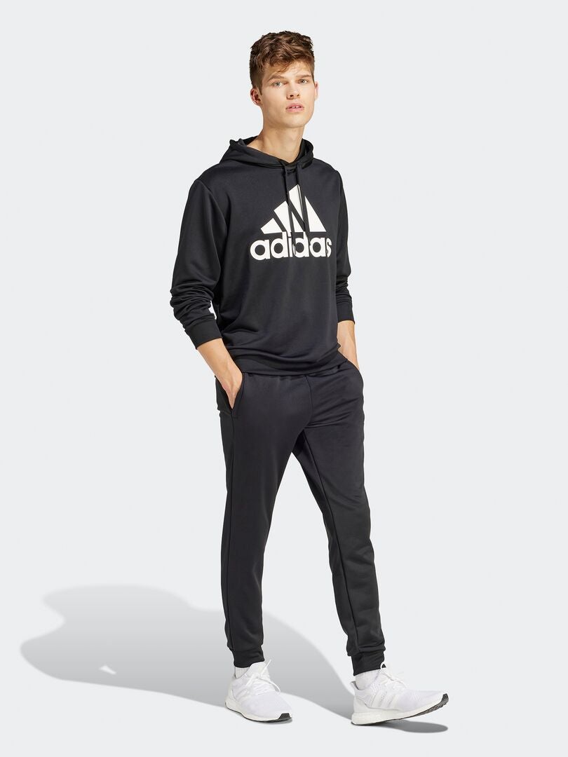 Conjunto Adidas de moletom e calça de moletom - 2 peças - PRETO