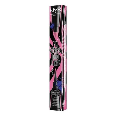 Lápiz delineador de ojos Nyx Professional Makeup Pinstripe Beetlejuice, 1 unidad