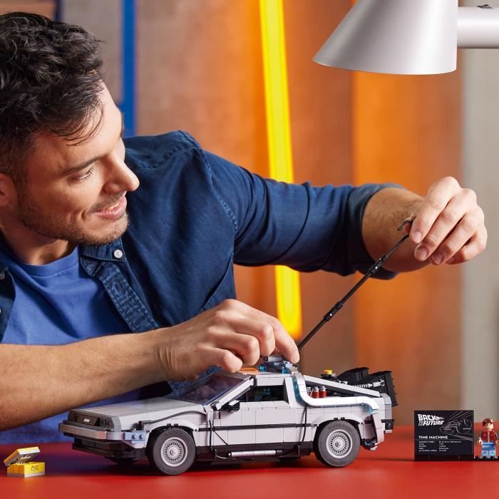 LEGO® 10300 Esclusiva Cdiscount La macchina del tempo di Ritorno al futuro