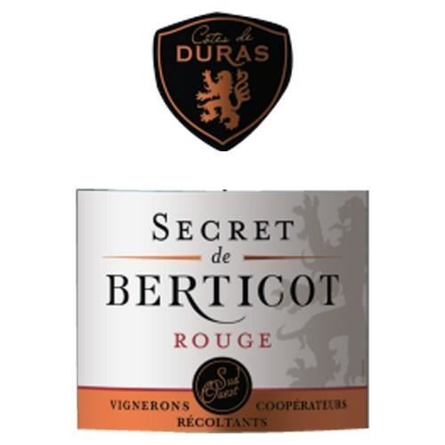Secret Berticot 2023 AOC Côtes de Duras - Vin rouge du Sud Ouest x1