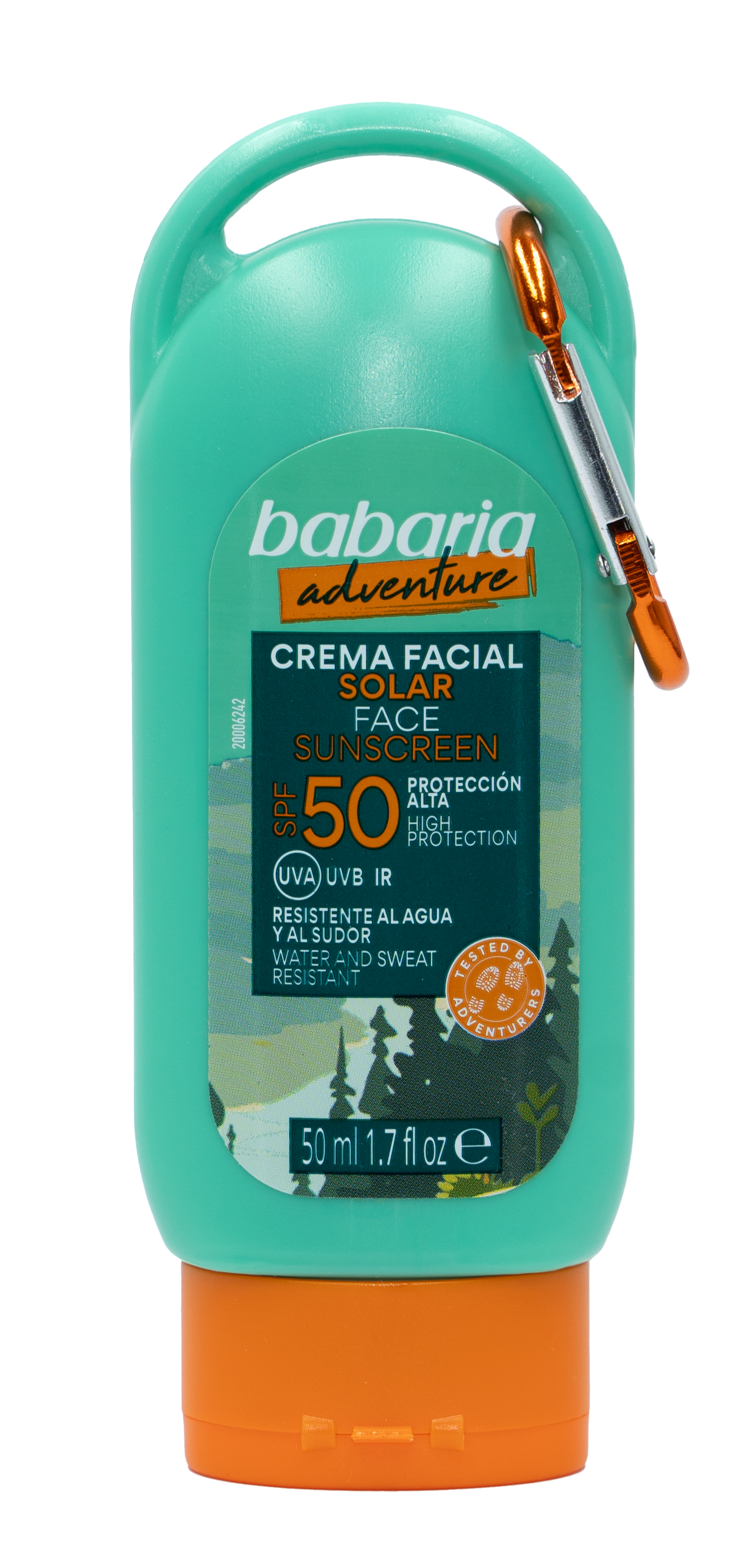Авантуристичка крема за сунчање лица SPF50 Карабинер Заштита лица