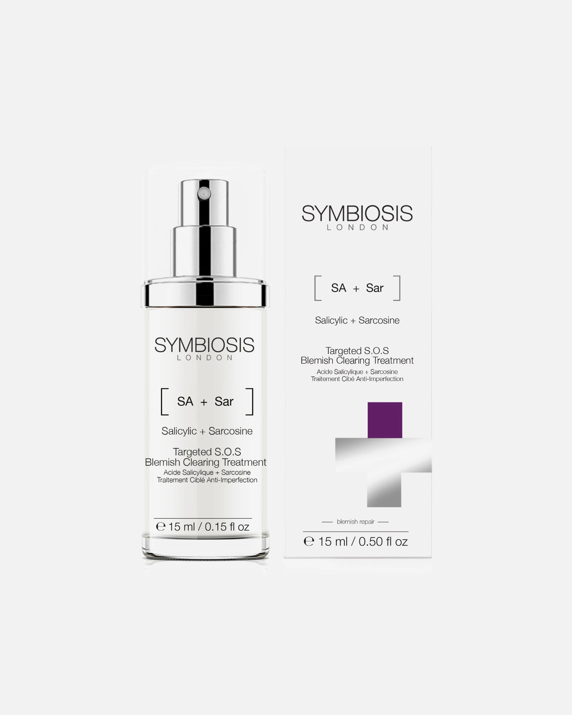 Symbiosis [Acide Salicylique + Sarcosine] Traitement Cibé Anti-Imperfection