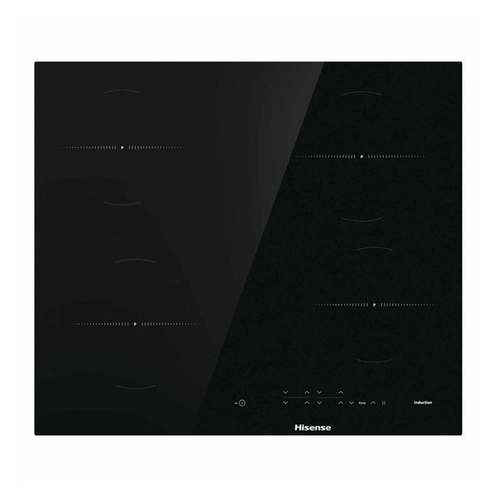 Piano cottura in vetroceramica - HISENSE - E6431CB - 4 zone - 6000W - Comandi touch