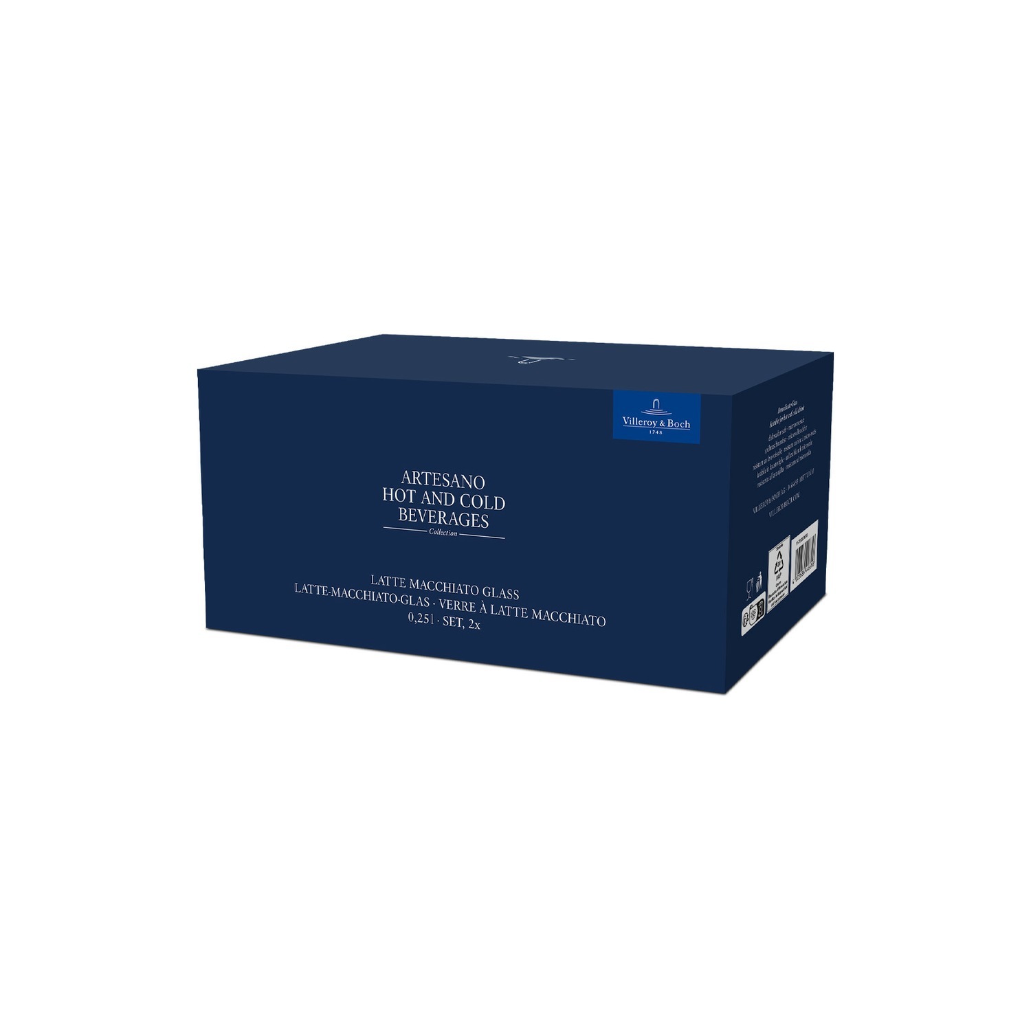 Villeroy & Boch čaša za Latte Macchiato, 0,25 l, set od 2; Artesano topli i hladni napitci – 1 komad