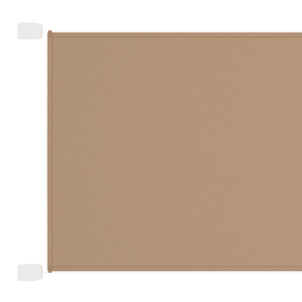 Markiza pionowa Taupe 60 x 1000 cm vidaXL