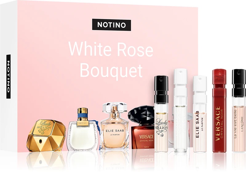 Beauty Discovery Box Notino сет за букет белих ружа за жене