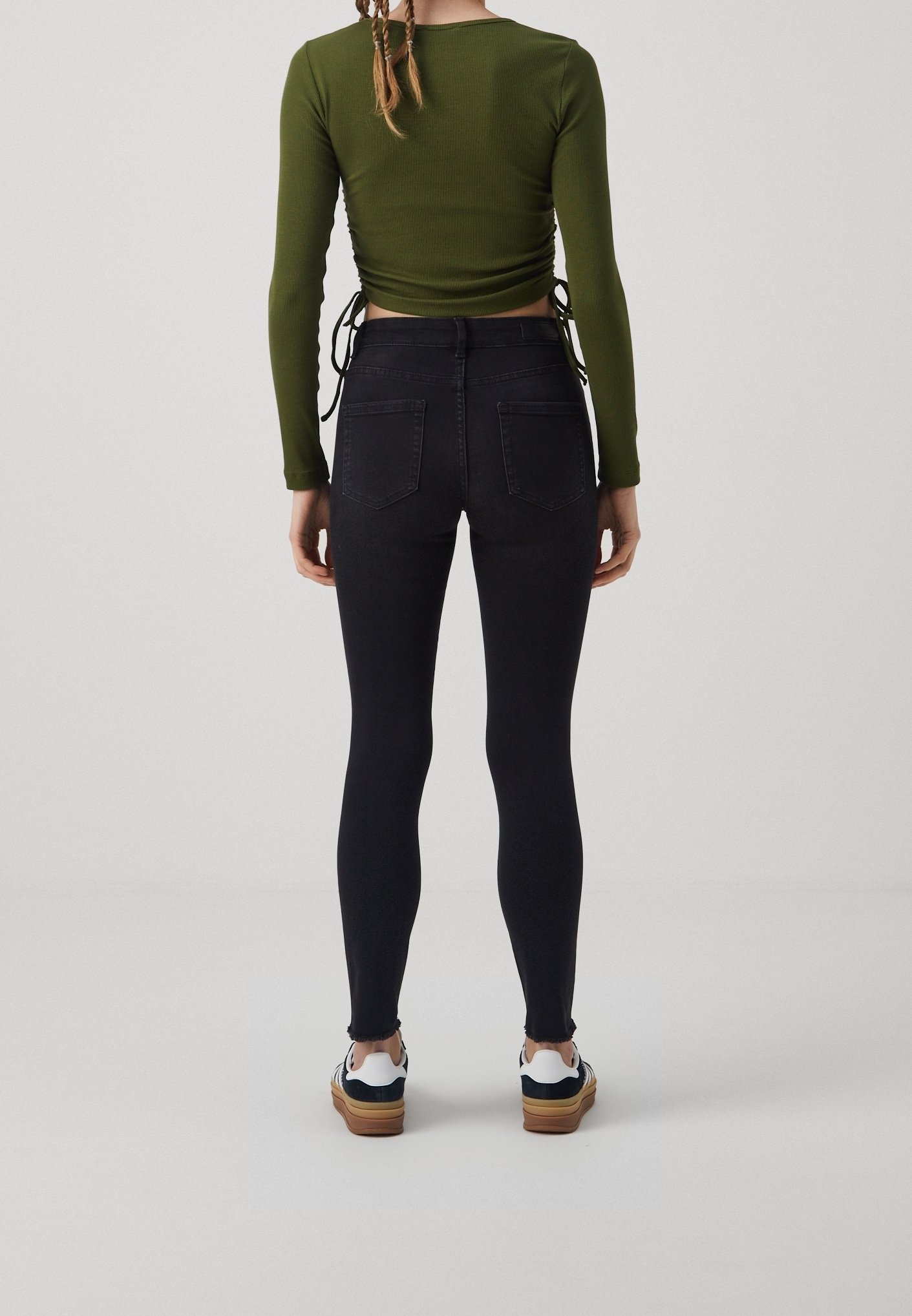 SOLO Jeans Skinny Fit - denim nero