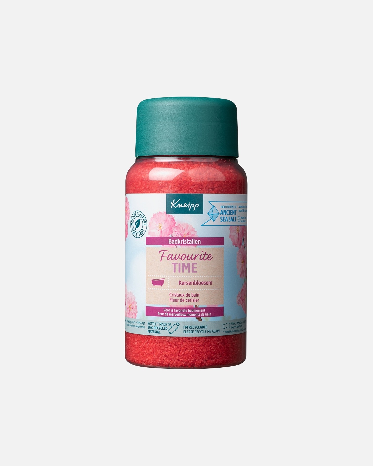 Kneipp kúpeľňový a sprchový produkt Kryštály do kúpeľa Obľúbený čas - 600 g