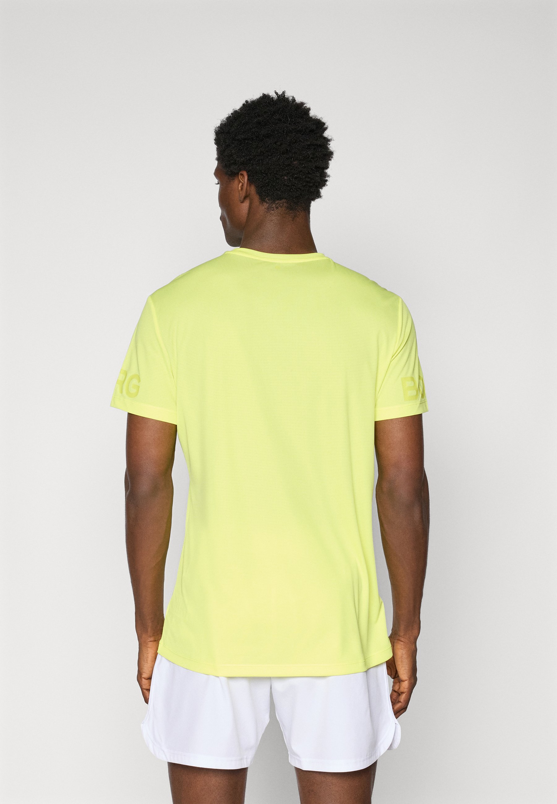 Björn Borg LIGHT - T-shirt met print - lemon tonic