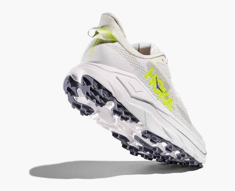 HOKA Challenger 8 Weiß / Neon Hoka Citrus