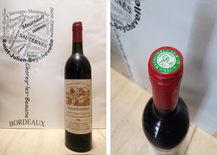 Château Beauséjour Duffau-Lagarrosse 1988 - Saint-Emilion - 1er Grand Cru classé B - 75 cl - Vin Rouge