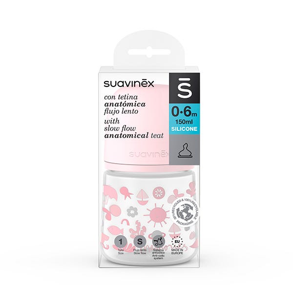 Μπιμπερό με θηλή σιλικόνης | 150ml