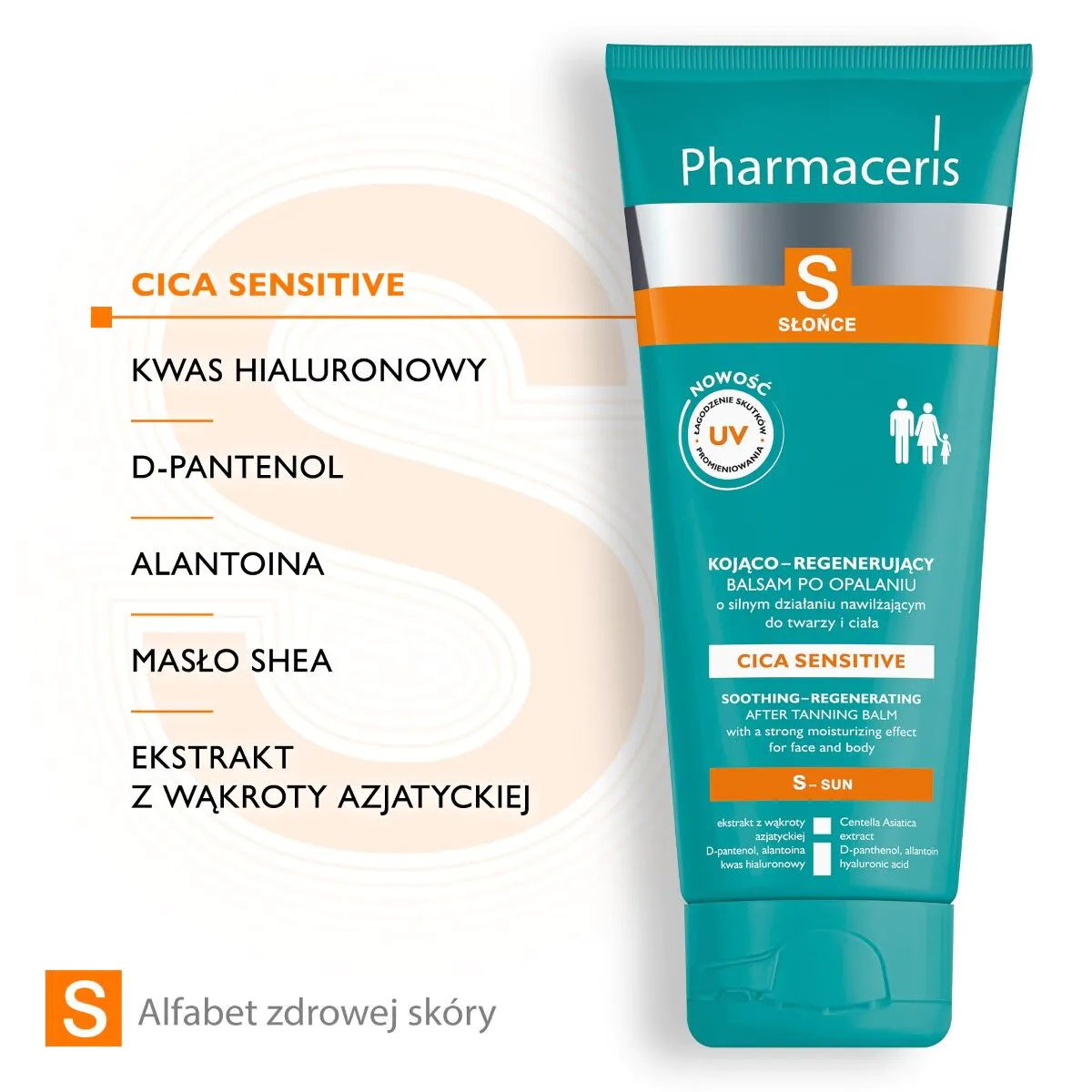 Pharmaceris S Kojąco-regenerujący balsam po opalaniu