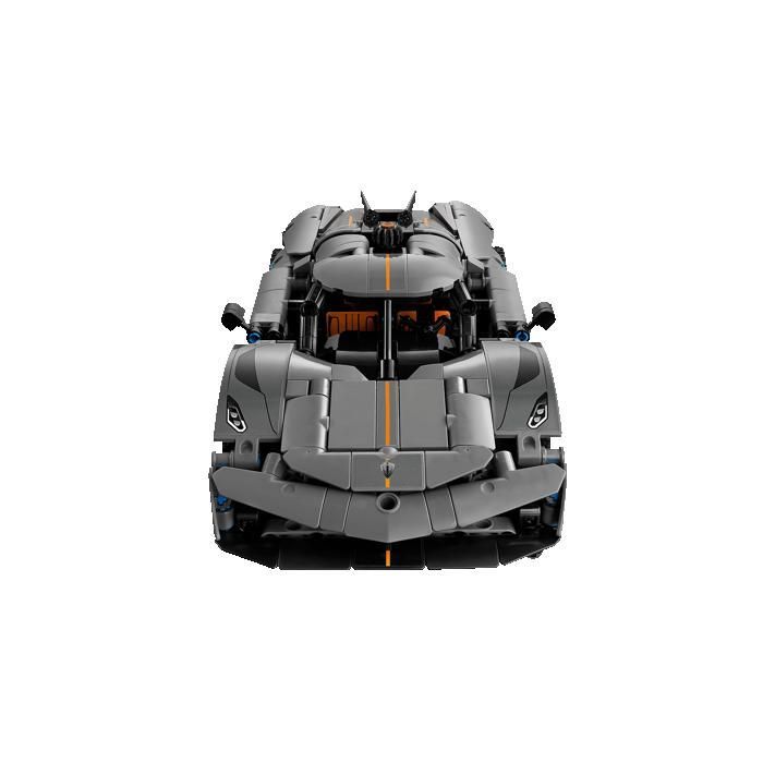 LEGO TECHNIQUE 42173 Koenigsegg Jesko Absolut Grey Hypercar Gifts Toys Collectibles 10+