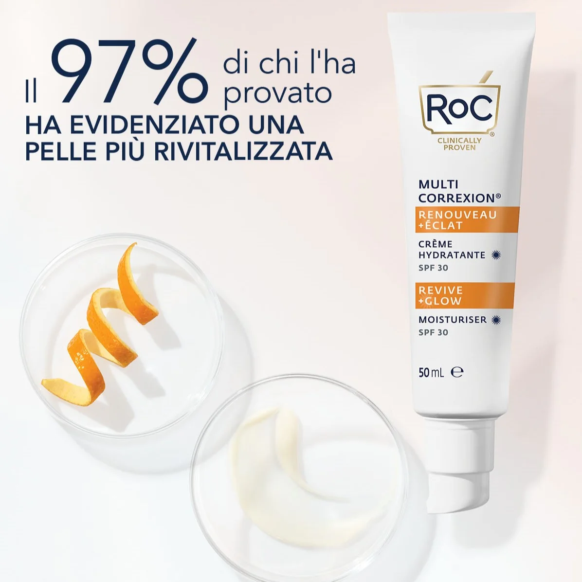 Multi Correxion Revive + Glow SPF30 - Crema viso giorno idratante, Trattamenti Protettivi