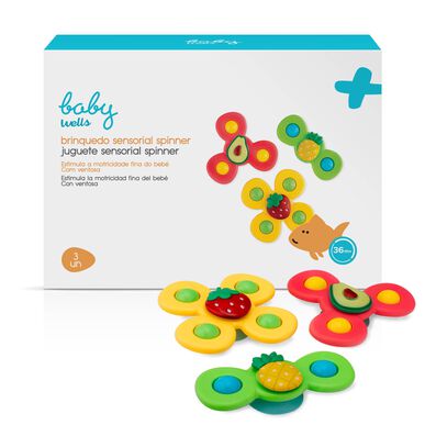 Baby Wells Sensorisk Leksakssnurra för Bebisar 3 st