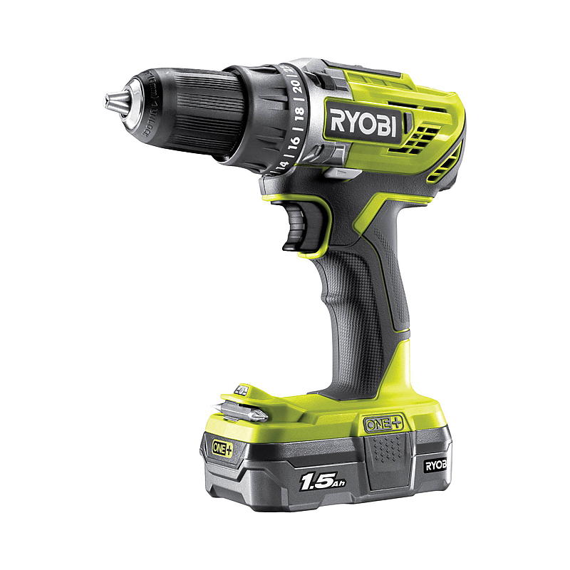 Set di trapano Ryobi R18DD3-115S Ryobi One