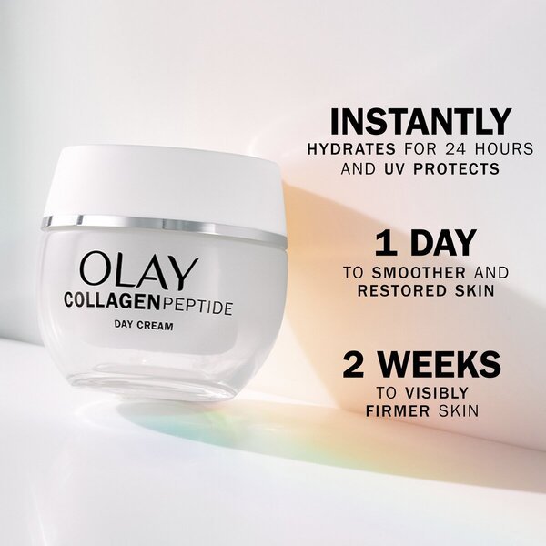 Olay POP dnevna krema s kolagenskimi peptidi SPF30, polnilo, 50 ml, za vse tipe kože