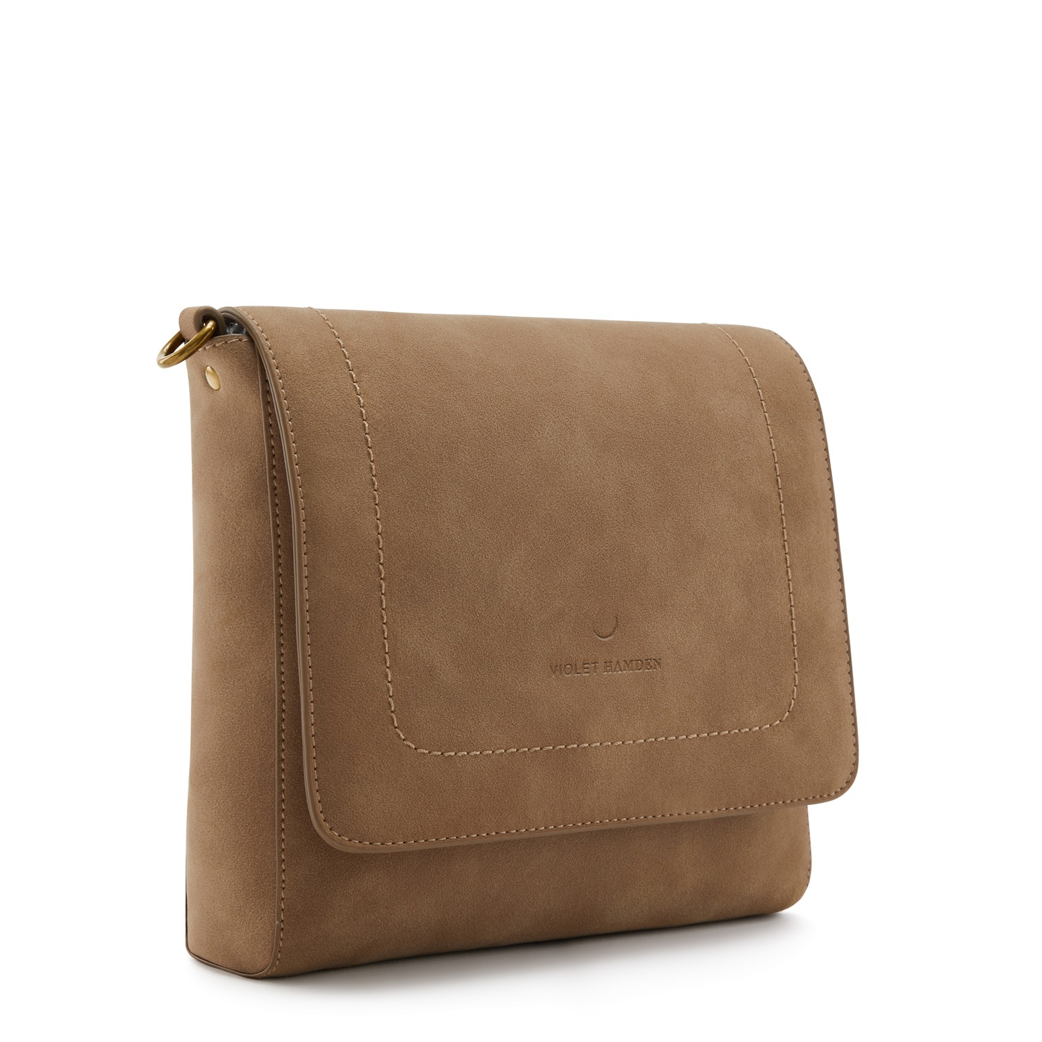 „Violet Hamden“ rankinė per petį, rankinė per petį, modelis „My Daily Taupe“ – dirbtinė oda – 1 vnt.