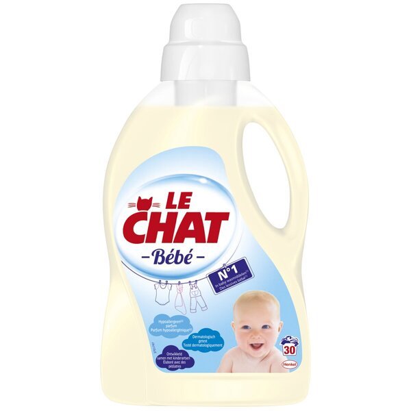 Skystas kūdikių skalbiklis „Le Chat“ 1440 ml, 32 skalbimai