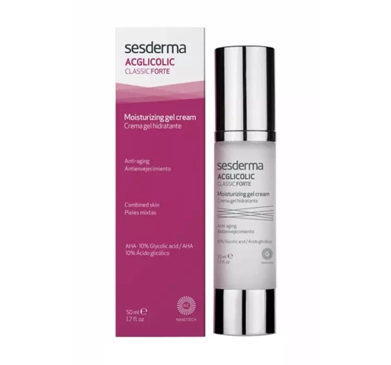 Sesderma Acglicolic Classic Forte nawilżający krem-żel do twarzy 50 ml