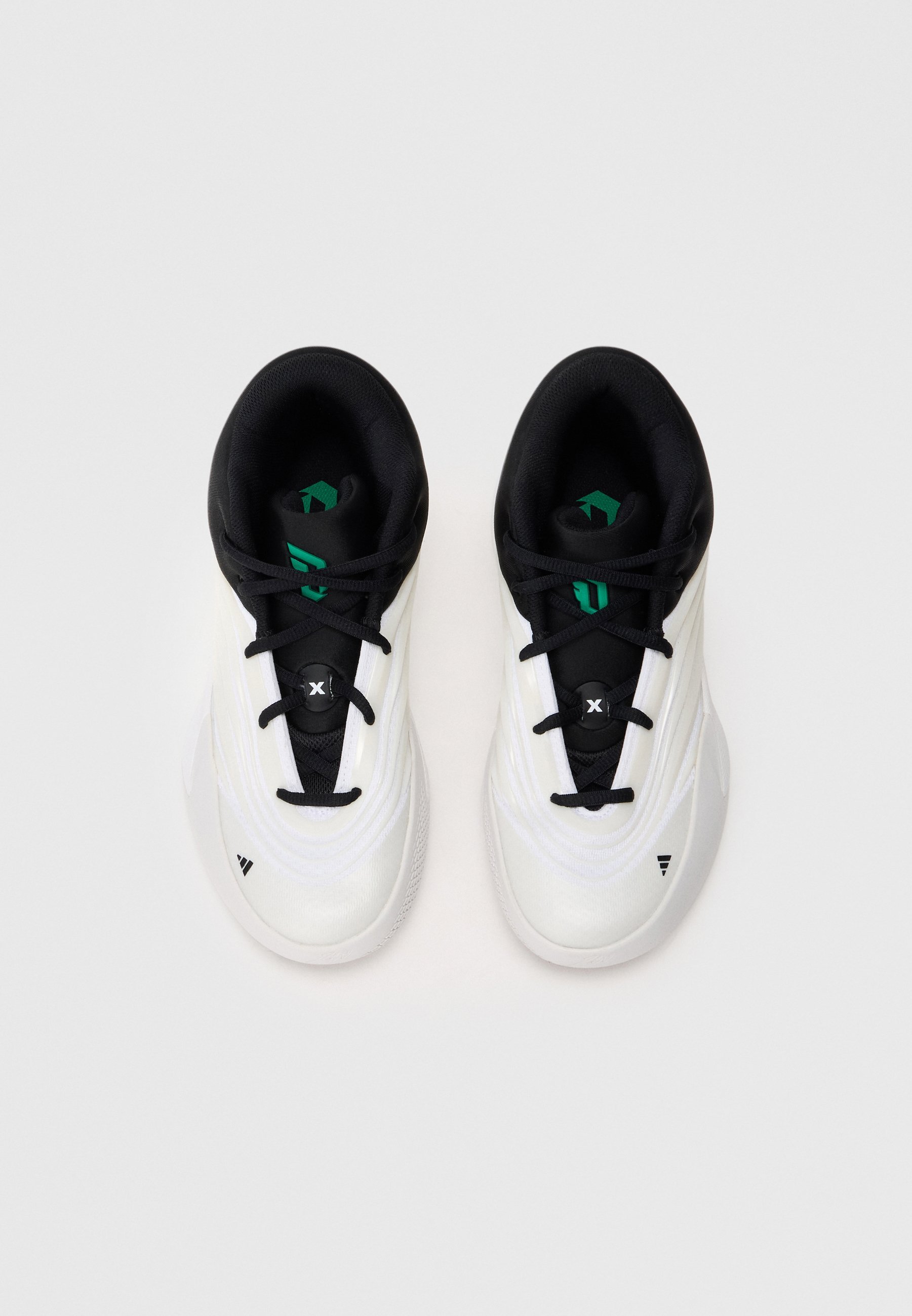 adidas Performance DAME X UNISEX - Krepšinio bateliai - juodi/žali