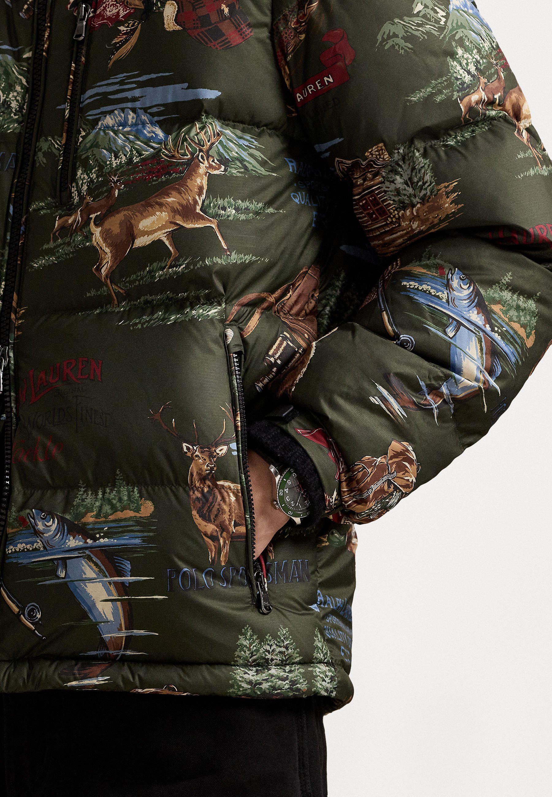 Polo Ralph Lauren THE GORHAM POLO SPORTSMAN DOWN DACKET - Doudoune - Confection pour les amateurs de plein air