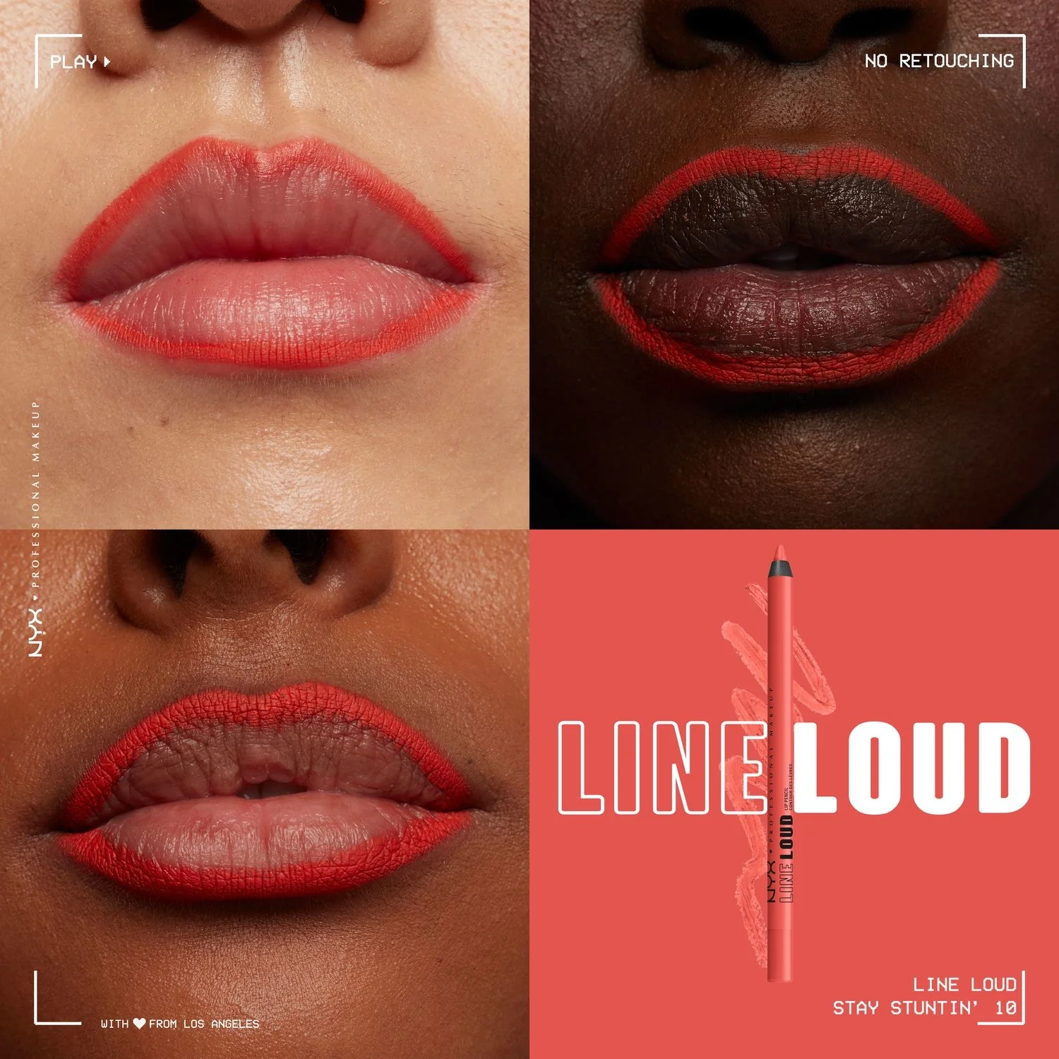 Labbra Line Loud Lip Liner Pencil - Matita labbra