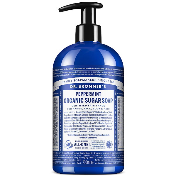 Dr. Bronner Bio Shikakai borsmenta szappan - 710ml