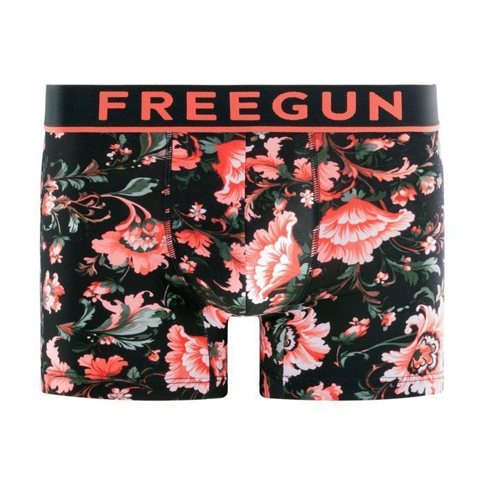 Freegun Men's Boxer Shorts - Red (Pack of 4)
