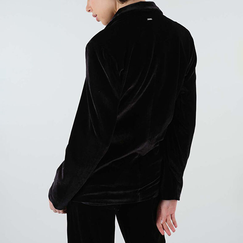 Cappotto nero da donna