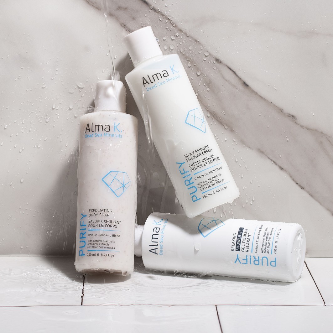 Alma K gel za tuširanje za tijelo, svilenkasta krema za tuširanje - 250 ml